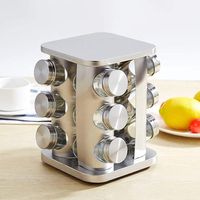 12 JAR ROTATING SPICE CAROUSEL1314-1