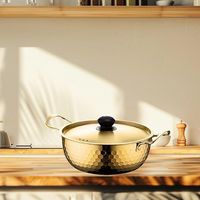 INSTANT NOODLE SOUP POT (YZ) 18-1 GOLD