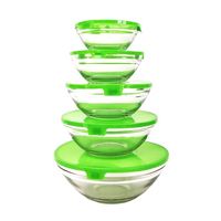6PCS BOWL SET RED CHERRY #808 (YZ)) 1252-15