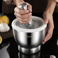 STONE GARLIC CRUSHER 13cm (yz) 16536-25