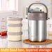 S/S LUNCH BOX ZHONGXIANG 1600ML  300-1