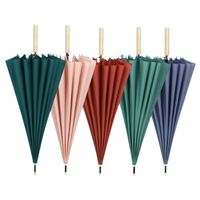 PREMIUM WOODEN HANDLE UMBRELLA 34-5