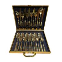 24PCS OGORI GOLD CUTLERY SET 3249-5
