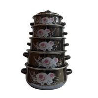 5PCS CASSEROLE ENAMEL SET 7-6