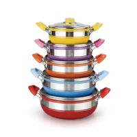 10PCS NON-STICK COOKWARE SET CONCORD 2-3