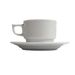 12PCS CUP & SAUCER WHITE (YZ) 209-4